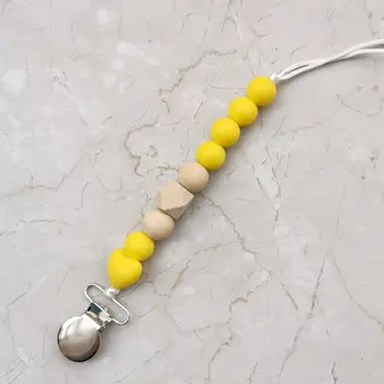 Infant Beads Teether Pacifier Chain Anti-chain Comforting Appease Baby Molar Supplies U50F
Infant Beads Teether Pacifier Chain Anti-chain Comforting Appease Baby Molar Supplies U50F