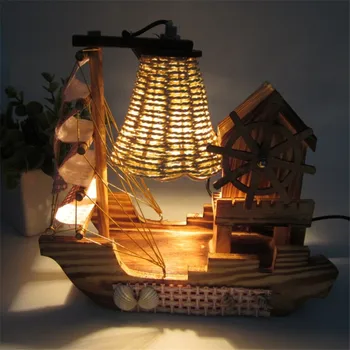 Manual Sail boat Lamp Retro Sea Boat Shape Night Light Wooden Nightlight Baby Children Birthday Christmas Gift Room Art Decor
Manual Sail boat Lamp Retro Sea Boat Shape Night Light Wooden Nightlight Baby Children Birthday Christmas Gift Room Art Decor