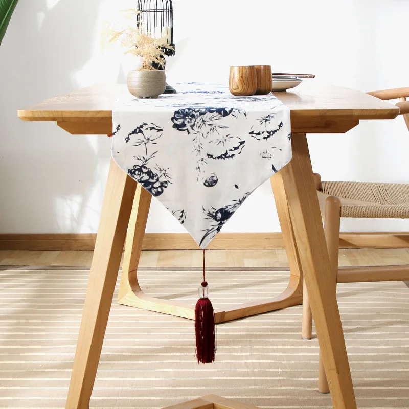 Simple Table Runner Cloth Floral Printed Decorative Wedding Bed Table Linen Decoration Table Runners Tassel Kitchen Runner
Simple Table Runner Cloth Floral Printed Decorative Wedding Bed Table Linen Decoration Table Runners Tassel Kitchen Runner