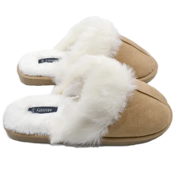 Millffy Faux Trim rabbit fur slippers womens shoes faux fur slippers Memory foam slippers eva slipper Couple slippers 
Millffy Faux Trim rabbit fur slippers womens shoes faux fur slippers Memory foam slippers eva slipper Couple slippers