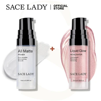 SACE LADY Makeup Set Face Oil Control Make Up Base Primer Liquid Highlighter Shimmer Bronzer Illuminator Cosmetic Wholesale
SACE LADY Makeup Set Face Oil Control Make Up Base Primer Liquid Highlighter Shimmer Bronzer Illuminator Cosmetic Wholesale