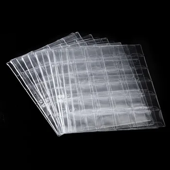 10 Sheets 20/30 Pockets Binder Coin Pocket Page Clear Plastic Pockets Classic Coin Stamp Holder Sheets Storage Collection
10 Sheets 20/30 Pockets Binder Coin Pocket Page Clear Plastic Pockets Classic Coin Stamp Holder Sheets Storage Collection