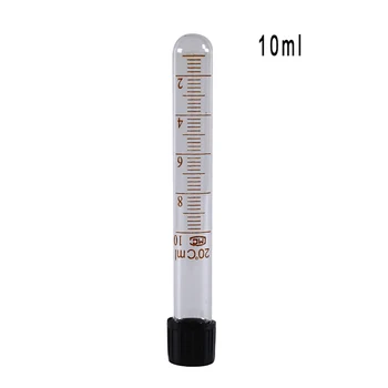 With Black Screw Cap Lab Supplies 1Pcs 5ml/10ml/15ml/20ml Graduated Glass Test Tubes
With Black Screw Cap Lab Supplies 1Pcs 5ml/10ml/15ml/20ml Graduated Glass Test Tubes