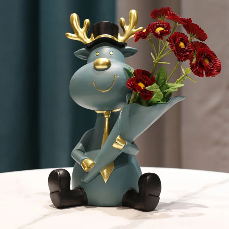 Home Living Room Decoration Ceramics Cartoon Mr Deer Flower Vase Home Decor Tabletop Simulation Flowers And Plants Flower Vase
Home Living Room Decoration Ceramics Cartoon Mr Deer Flower Vase Home Decor Tabletop Simulation Flowers And Plants Flower Vase