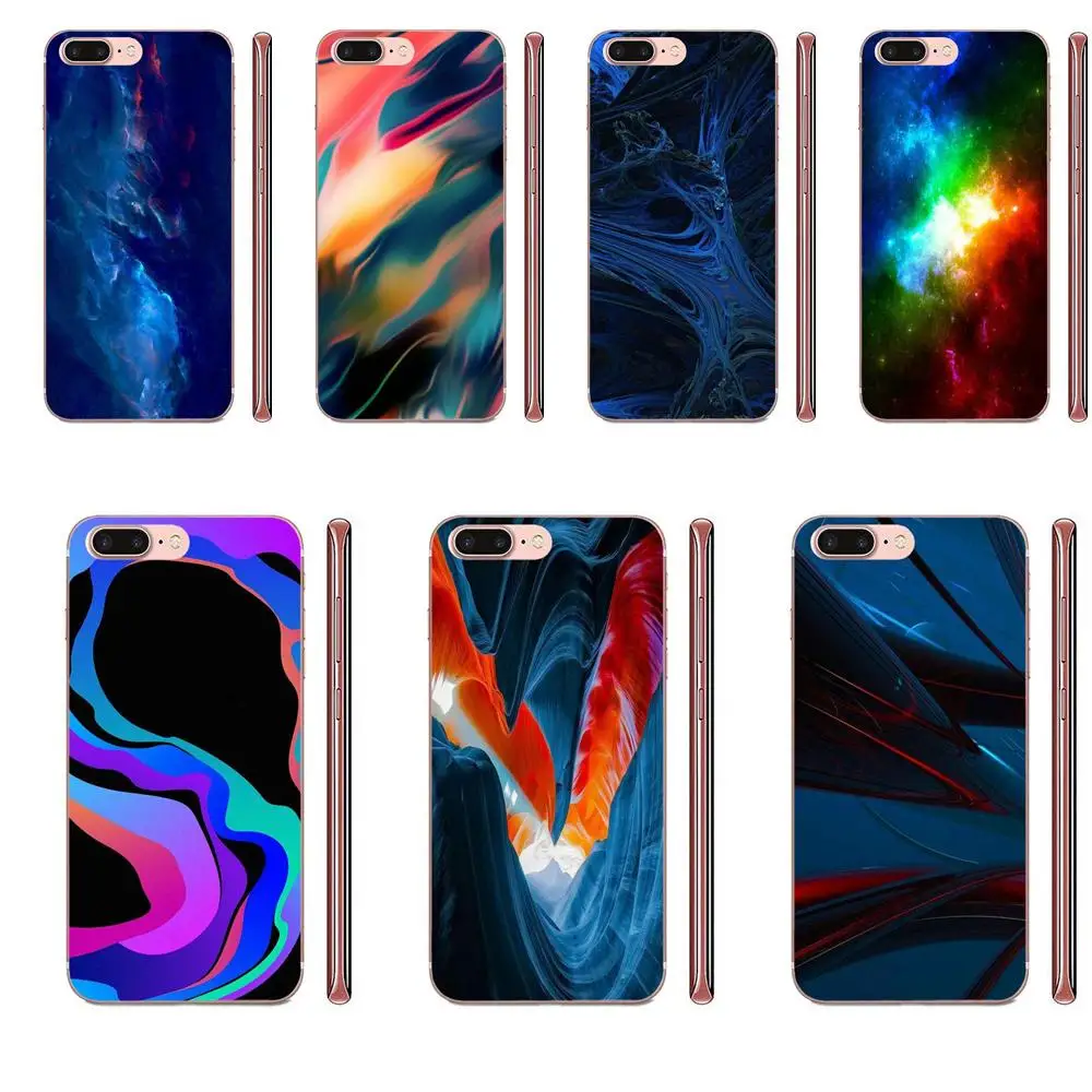 TPU Design Colorful Gradient Rainbow Print For Xiaomi Redmi Mi 4 7A 9T K20 CC9 CC9e Note 7 8 9 Y3 SE Pro Prime Go Play | Мобильные