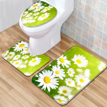 3pcs/set Bathroom Rugs and Mats Set Anti Slip Bath Foot Pad 3D Toillet Carpet Eco-Friendly Kitchen Blanket Doormats
3pcs/set Bathroom Rugs and Mats Set Anti Slip Bath Foot Pad 3D Toillet Carpet Eco-Friendly Kitchen Blanket Doormats