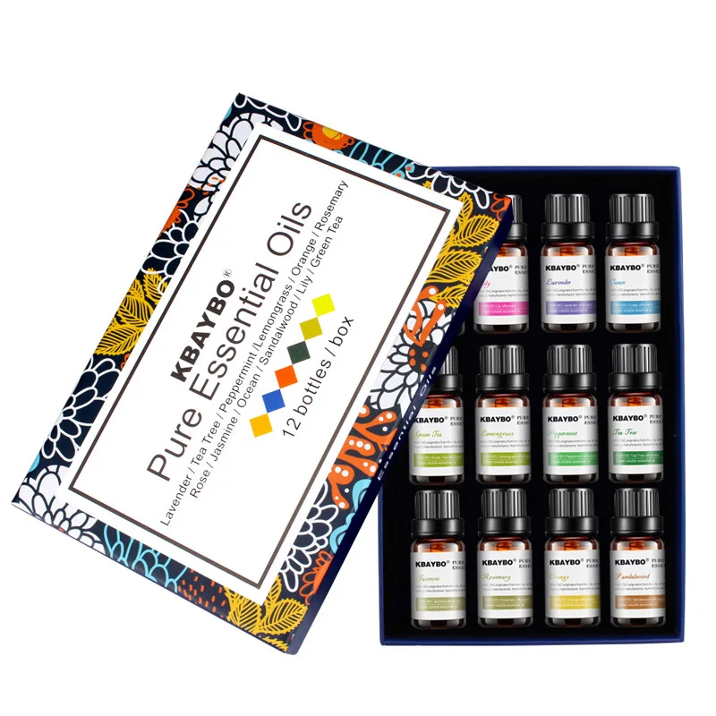 10ml*12PCS Pure Essential Oils Set for Aromatherapy Diffuser Lavender Lemongrass Oil Fresh Air For Massage Humidifier Diffuser
10ml*12PCS Pure Essential Oils Set for Aromatherapy Diffuser Lavender Lemongrass Oil Fresh Air For Massage Humidifier Diffuser
