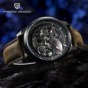 Men's Watches PAGANI DESIGN Mechanical Automatic Watch For Men Luxury Skeleton Watch Men Sport Waterproof Fashion Montre Homme
Men's Watches PAGANI DESIGN Mechanical Automatic Watch For Men Luxury Skeleton Watch Men Sport Waterproof Fashion Montre Homme