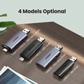 Ugreen Card Reader USB 3.0 & Type C to SD Micro SD TF Card Reader for Laptop Accessories Memory Card Adapter SD Card Reader