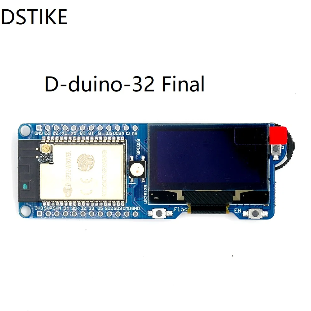 DSTIKE D duino 32 SD Окончательный ESP32 OLED TF карта Packet Monitor ESP макетная плата|Смарт-гаджеты| |