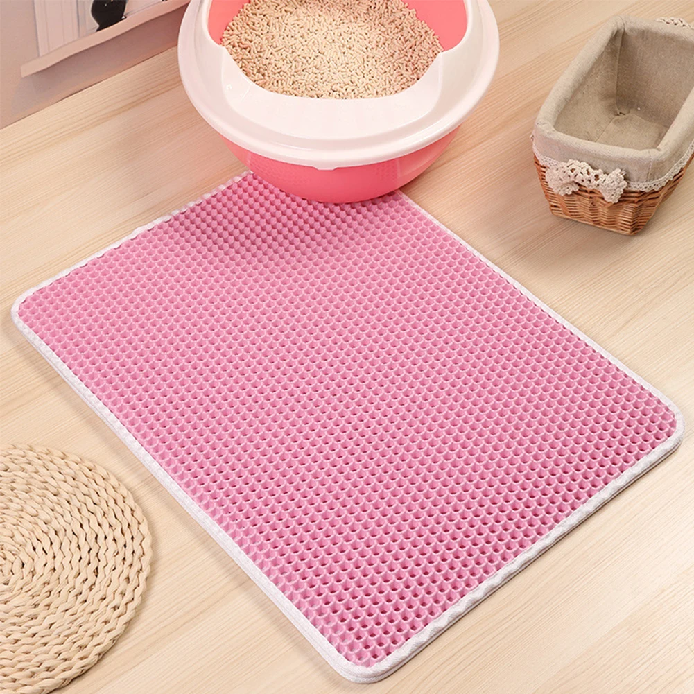 Waterproof Cat Litter Mat Foldable EVA Double Layer Cat Catcher Catch Blanket Trapper Pad Non-Slip Surface Cat Sifting Pad Mats
Waterproof Cat Litter Mat Foldable EVA Double Layer Cat Catcher Catch Blanket Trapper Pad Non-Slip Surface Cat Sifting Pad Mats