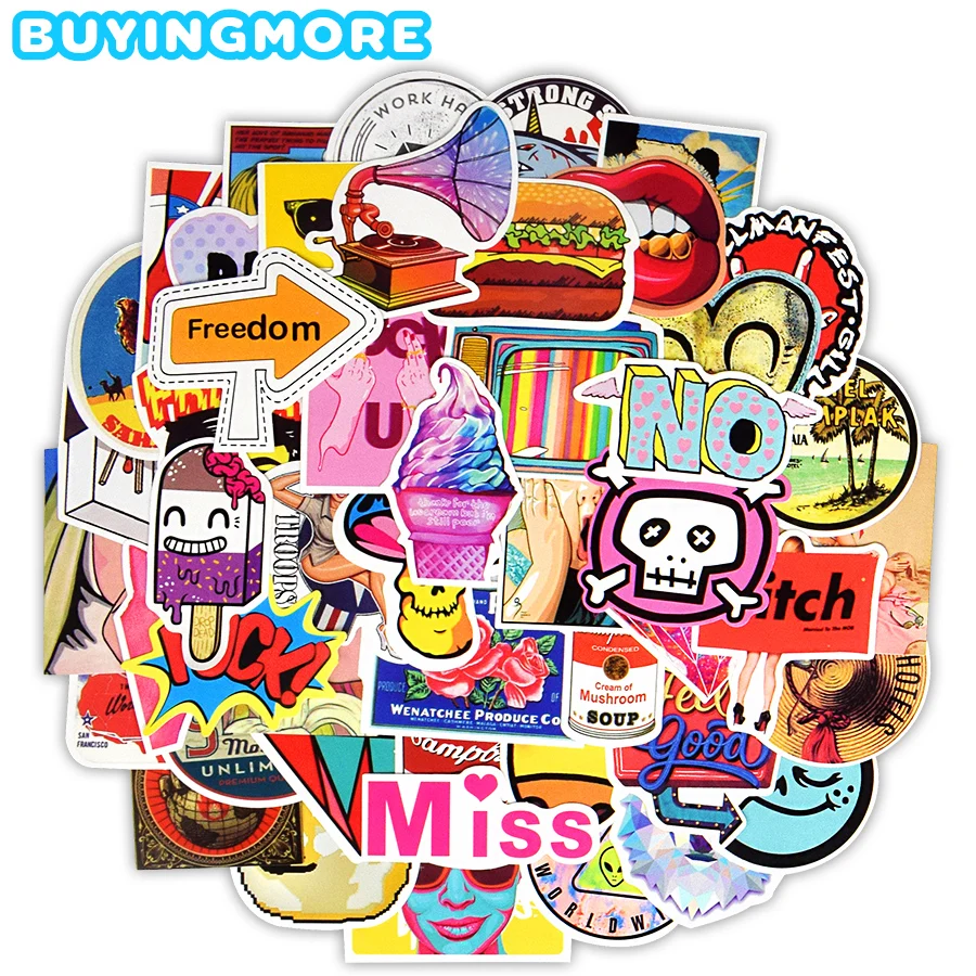 100 PCS Mixed Graffiti Sticker Punk Retro JDM Anime DIY Decal Stickers for Laptop Guitar Car Fridge Suitcase Skateboard Stickers
100 PCS Mixed Graffiti Sticker Punk Retro JDM Anime DIY Decal Stickers for Laptop Guitar Car Fridge Suitcase Skateboard Stickers
