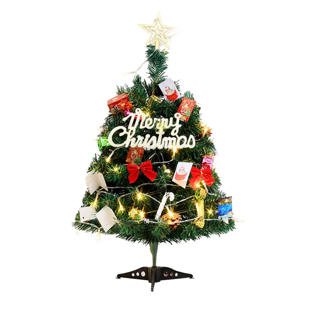 30/45/60cm Mini Christmas Tree With Lights Small Accessories Bow Bells Pine Cone Gifts Christmas Desktop New Year Decorations
30/45/60cm Mini Christmas Tree With Lights Small Accessories Bow Bells Pine Cone Gifts Christmas Desktop New Year Decorations
