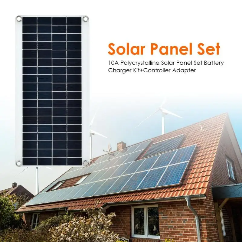 10A Solar Panel Polycrystalline Silicon Solar Battery Charger PWM Controller Automatic Memory Function for Hiking Camping
10A Solar Panel Polycrystalline Silicon Solar Battery Charger PWM Controller Automatic Memory Function for Hiking Camping