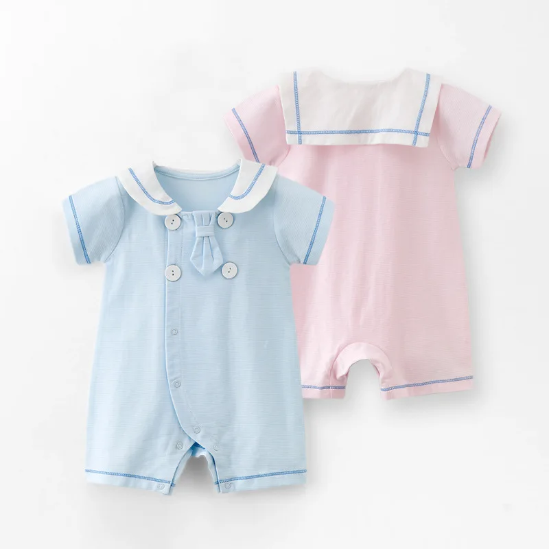 A Generation of Fat Summer New Style 0 a 1-Year-Old Baby Infant Small Tie Pure Cotton Short Sleeve One-piece Climbing Clothes Ro
A Generation of Fat Summer New Style 0 a 1-Year-Old Baby Infant Small Tie Pure Cotton Short Sleeve One-piece Climbing Clothes Ro