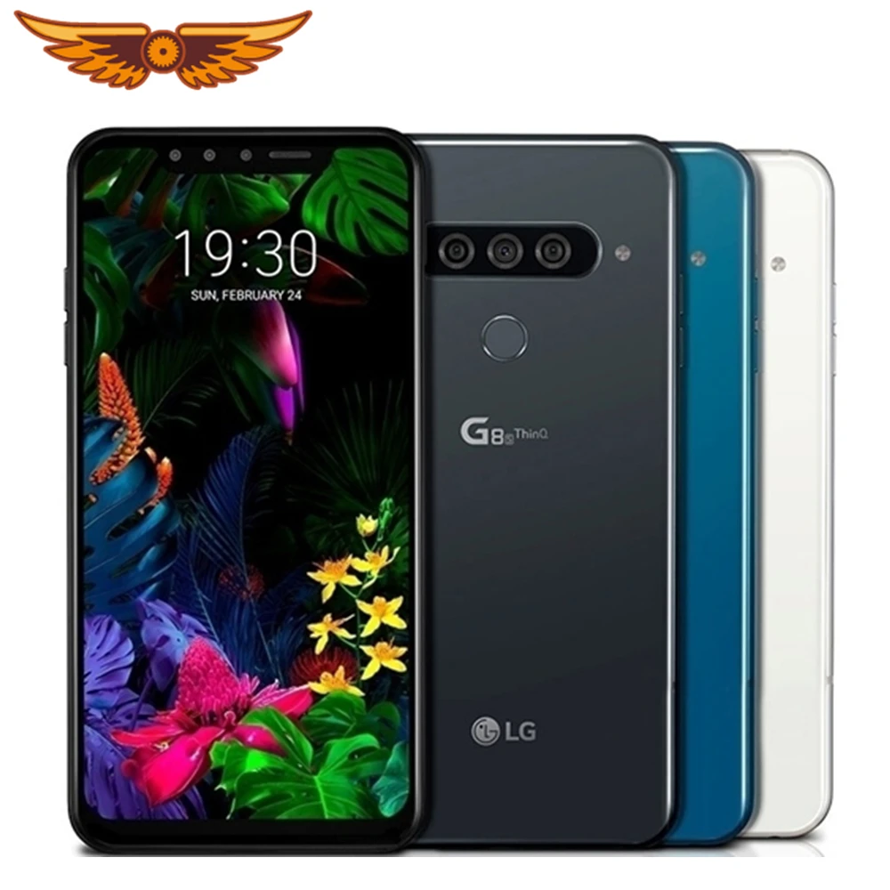 

Original LG G8S ThinQ 6.21 Inches Octa Core 6GB RAM 128GB ROM LTE 4G 13MP Triple Rear Camera 2160P Android Unlocked Cellphone