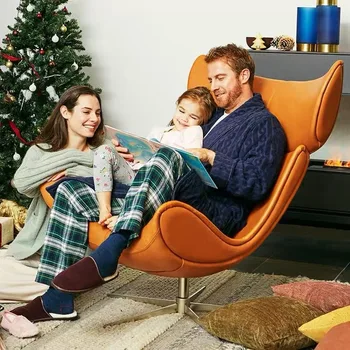 Fashion Nordic Balcony Adult Lazy Lounge Chair Leather Lazy Chair Creative Modern Simple Household Leisure Single Sofa Chair
Fashion Nordic Balcony Adult Lazy Lounge Chair Leather Lazy Chair Creative Modern Simple Household Leisure Single Sofa Chair