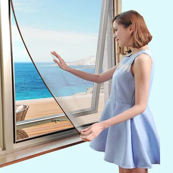 Curtain Mesh Bug Mosquito Netting Door Window Anti Mosquito Net New Indoor Insect Fly Screen For Kitchen Window 
Curtain Mesh Bug Mosquito Netting Door Window Anti Mosquito Net New Indoor Insect Fly Screen For Kitchen Window