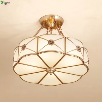 Europe Lustre Copper Led Pendant Chandeliers Lights Glass Bedroom Led Chandelier Lighting Fixture Dining Hanging Light Luminaria
Europe Lustre Copper Led Pendant Chandeliers Lights Glass Bedroom Led Chandelier Lighting Fixture Dining Hanging Light Luminaria