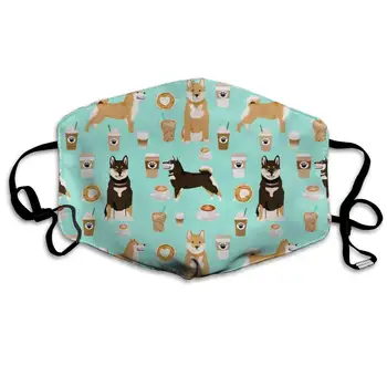 Garde Art Studio Reusable Face Masks, Shiba Inu Coffee Print Dog and Coffees Healthy Durable Polyester Half Face Masks, Mouth
Garde Art Studio Reusable Face Masks, Shiba Inu Coffee Print Dog and Coffees Healthy Durable Polyester Half Face Masks, Mouth