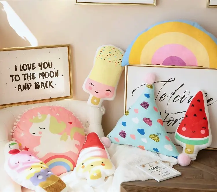 1PCS Rainbow Unicorn Anime Pillow Decoration Cushion Home Throw Pillows Soft For Office Sleep Child Baby Gifts New
1PCS Rainbow Unicorn Anime Pillow Decoration Cushion Home Throw Pillows Soft For Office Sleep Child Baby Gifts New