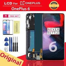 Bloc écran tactile LCD Super AMOLED, 6.28 pouces, pièce de rechange pour Oneplus 1 + 6, Original=