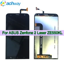 Bloc écran tactile LCD avec châssis, 5.5 pouces, pour ASUS Zenfone 2 Laser ZE550KL, Original=