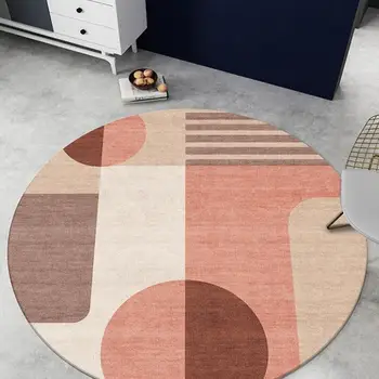 Nordic Geometric Round Carpet Entrance Mat Bedroom Kids Room Children Room Floor Carpet Outdoor Hanging Basket Round Play Rug
Nordic Geometric Round Carpet Entrance Mat Bedroom Kids Room Children Room Floor Carpet Outdoor Hanging Basket Round Play Rug