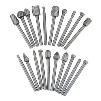 20PCS 3mm HSS Rotary Routing Router Bit for Burr Milling Cutter Carving Machine Router Bits Kit Drill Bit
20PCS 3mm HSS Rotary Routing Router Bit for Burr Milling Cutter Carving Machine Router Bits Kit Drill Bit