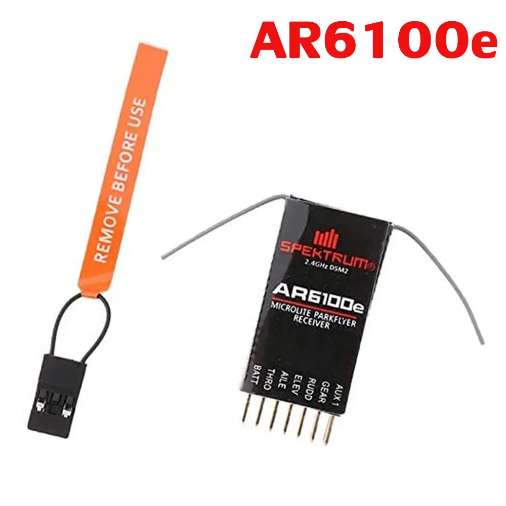 DSM2 6 каналов 2 4 ГГц 6CH AR6100 RC приемник совместимый спектр DX6I DX7 DX8 DX18 JR DSX6 DSX9