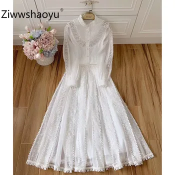 Ziwwshaoyu Women's Autumn Winter Elegant White Skirt Suit High End Butterfly Embroidery Applique Party Two Piece Set
Ziwwshaoyu Women's Autumn Winter Elegant White Skirt Suit High End Butterfly Embroidery Applique Party Two Piece Set