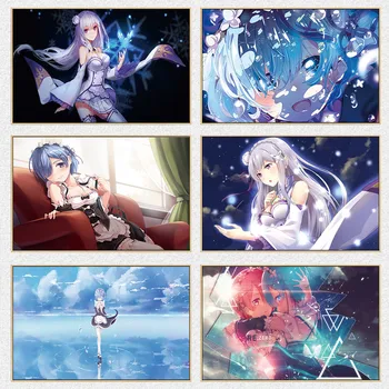 Anime Re:zero kara hajimeru isekai seikatsu Rem Ram Canvas Painting Picture Wall Art Home Decor For Kids Room Decoration
Anime Re:zero kara hajimeru isekai seikatsu Rem Ram Canvas Painting Picture Wall Art Home Decor For Kids Room Decoration