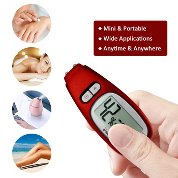 LCD Display Skin Tester Facial Skin Analyzer Moisture Meter Skin Detector Oil Control Moisture Content Analyzer Skin Care Tools
LCD Display Skin Tester Facial Skin Analyzer Moisture Meter Skin Detector Oil Control Moisture Content Analyzer Skin Care Tools