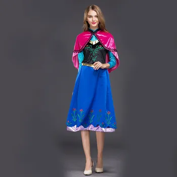 HOT Snow Queen Anna Frozen 2 anime christmas costume halloween costumes for women Women Dresses Cloak vocaloid cosplay
HOT Snow Queen Anna Frozen 2 anime christmas costume halloween costumes for women Women Dresses Cloak vocaloid cosplay