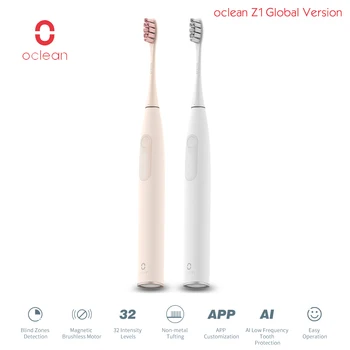 Oclean Z1 Sonic Electric Toothbrush Global Version IPX7Waterproof Ultrasonic Automatic Fast Charging Brush for Adult
Oclean Z1 Sonic Electric Toothbrush Global Version IPX7Waterproof Ultrasonic Automatic Fast Charging Brush for Adult