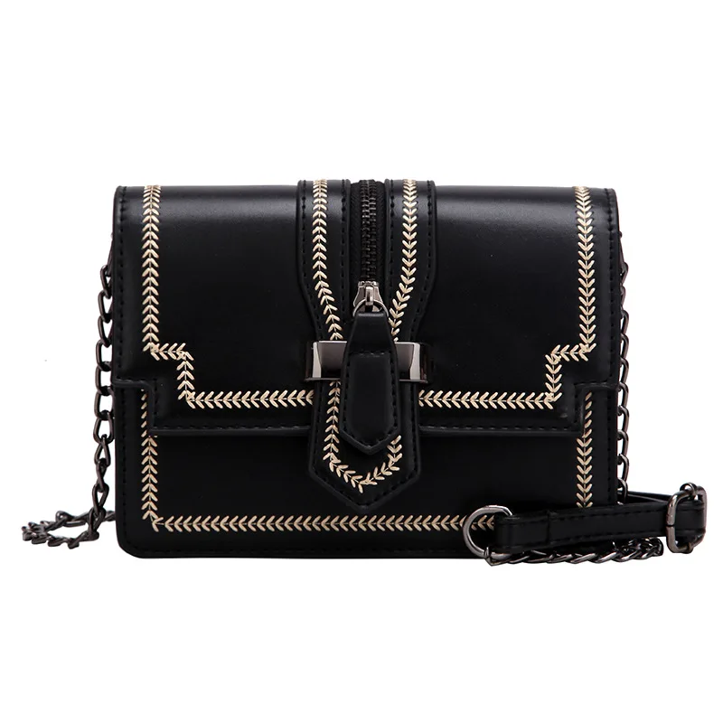 High Quality Women's Bag 2019 New Fashion Women's Chain Single Shoulder Oblique Crossing Small Square Bag
High Quality Women's Bag 2019 New Fashion Women's Chain Single Shoulder Oblique Crossing Small Square Bag