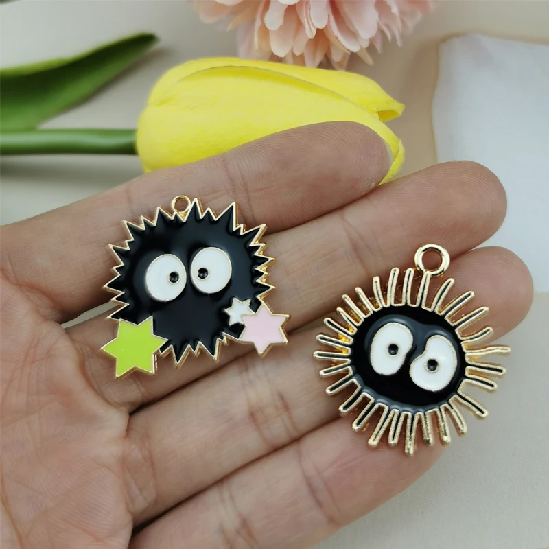 10pcs Cartoon Briquette Metal Enamel Charms Gold Tone Black Eggette Pendant For DIY Jewelry Making Bracelet Earring Accessories
10pcs Cartoon Briquette Metal Enamel Charms Gold Tone Black Eggette Pendant For DIY Jewelry Making Bracelet Earring Accessories