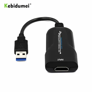 kebidumei USB 3.0 Video Capture Card Support HD 1080p 60fps Recording Convenient Compact HDMI To USB Game Capture Card
kebidumei USB 3.0 Video Capture Card Support HD 1080p 60fps Recording Convenient Compact HDMI To USB Game Capture Card