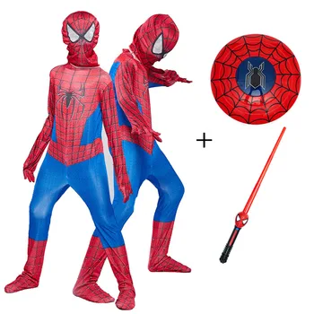 3-12Y Superhero Avengers Spiderman Costume Jumpsuit Kids Spider Man Suit Children Boys Spider-man Halloween Carnival Bodysuit
3-12Y Superhero Avengers Spiderman Costume Jumpsuit Kids Spider Man Suit Children Boys Spider-man Halloween Carnival Bodysuit