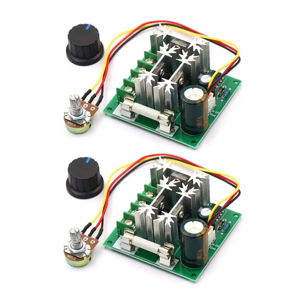Upgraded 6V-90V 15A DC Motor Pump PWM Speed Controller 16KHZ Regulator Module Board
Upgraded 6V-90V 15A DC Motor Pump PWM Speed Controller 16KHZ Regulator Module Board