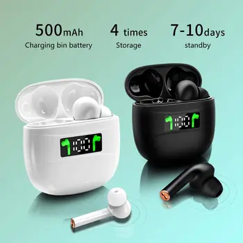TWS Bluetooth Earphone 5.2 Wireless Earbuds Bass Stereo Headphones Gaming Headsets LED display Sport Earphones With Microphone
TWS Bluetooth Earphone 5.2 Wireless Earbuds Bass Stereo Headphones Gaming Headsets LED display Sport Earphones With Microphone