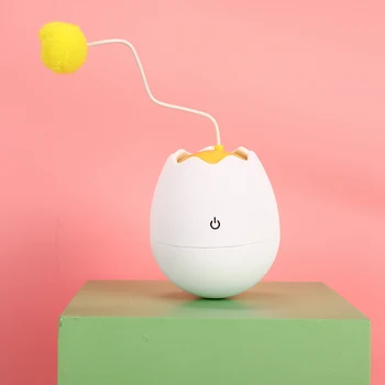 Eggshell Smart Rotating Tumbler Cat Toy Rolling Ball Cute Interactive Training Automatic Game Supplies Kitten Fun Catch Toys
Eggshell Smart Rotating Tumbler Cat Toy Rolling Ball Cute Interactive Training Automatic Game Supplies Kitten Fun Catch Toys