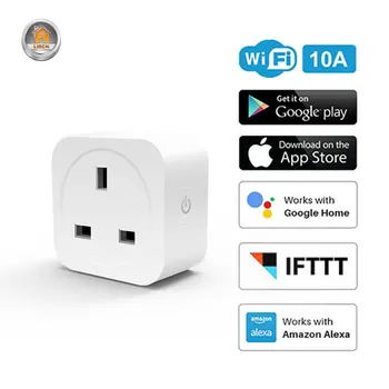 Smart Home Power Socket Smart Plug WiFi Wall Socket with Timing Function Remote Remote Plug Switch Socket Alexa Google Home
Smart Home Power Socket Smart Plug WiFi Wall Socket with Timing Function Remote Remote Plug Switch Socket Alexa Google Home