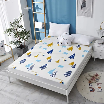 Fixed Bedspread Mattress Cover Fitted Bedding Sheet Singleton Antislip Polyester Fibre Dustproof Protect Solid And Durable
Fixed Bedspread Mattress Cover Fitted Bedding Sheet Singleton Antislip Polyester Fibre Dustproof Protect Solid And Durable