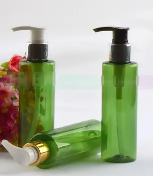 100pcs 150ml flat shoulder green anodized shiny gold/Silver aluminum emulsion compression bottles+order as list
100pcs 150ml flat shoulder green anodized shiny gold/Silver aluminum emulsion compression bottles+order as list