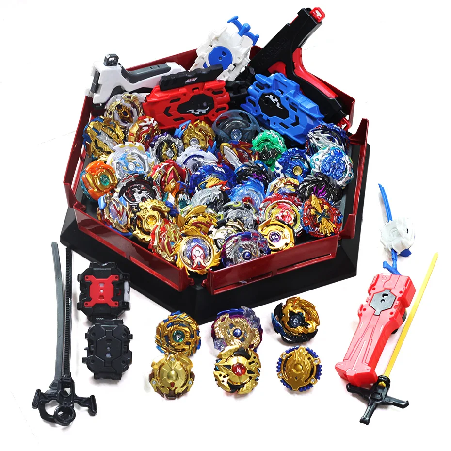 TAKARA TOMY Beyblade Burst Toys Beyblade Arena Storage Box Launcher Toupie Metal Fusion God Spinning Top Toy Gifts for Boys
TAKARA TOMY Beyblade Burst Toys Beyblade Arena Storage Box Launcher Toupie Metal Fusion God Spinning Top Toy Gifts for Boys