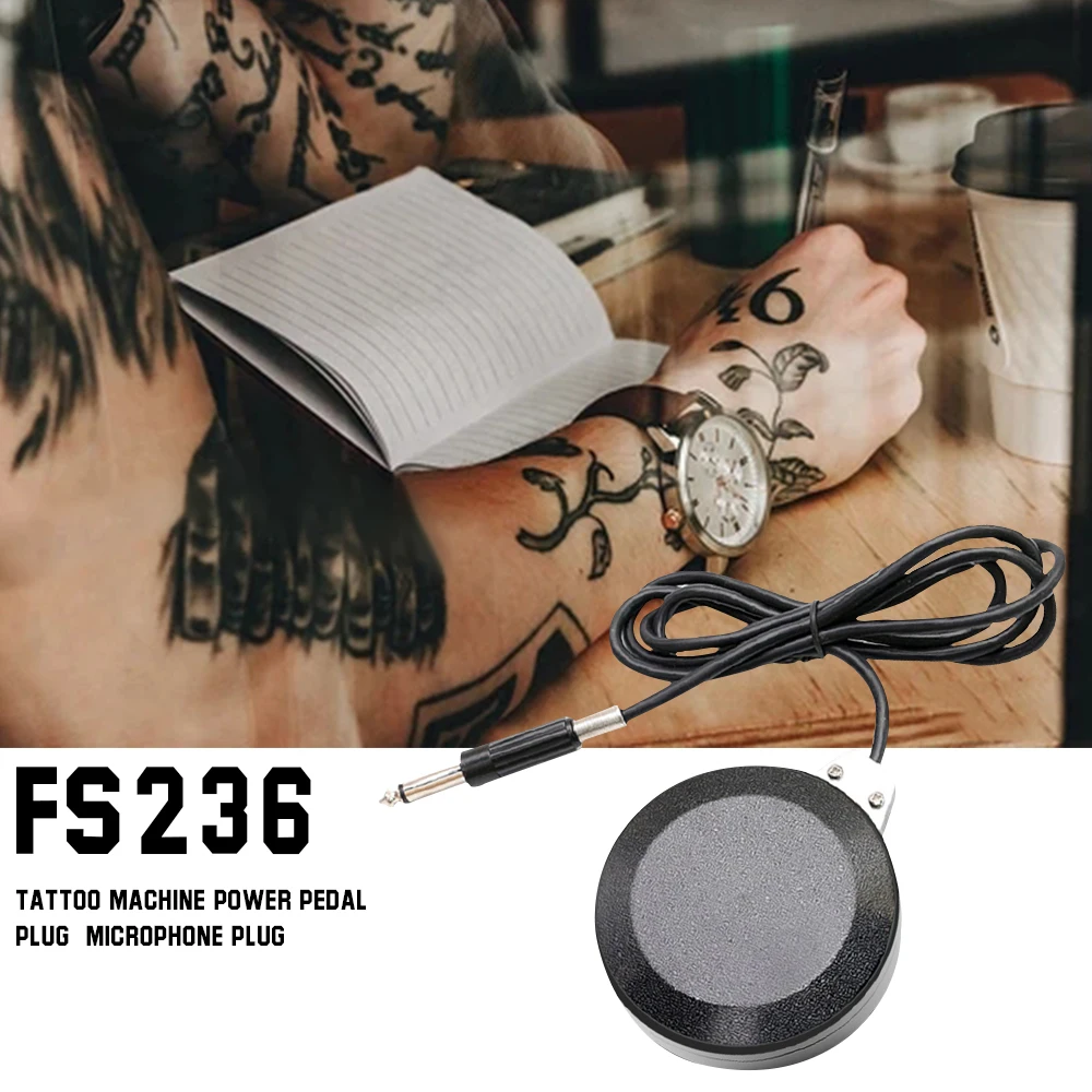 Tattoo Machine Footswitch 360 Degree Round Plastic Foot Pedal Controller Power Supply Accessories For Tattoo Guns FS236
Tattoo Machine Footswitch 360 Degree Round Plastic Foot Pedal Controller Power Supply Accessories For Tattoo Guns FS236