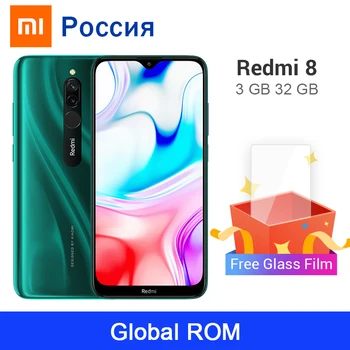 

Global ROM Xiaomi Redmi 8 3GB 32GB Snapdragon 439 Octa Core 5000mAh Big Battery 12MP Dual Camera Smartphone 6.22" Full Screen