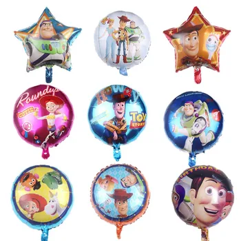 50pcs/lot 45*45cm Toy Foil Balloons Cartoon Hero Story Woody Buzz Lightyear Balloon Kids Birthday Party Decoration Globos 
50pcs/lot 45*45cm Toy Foil Balloons Cartoon Hero Story Woody Buzz Lightyear Balloon Kids Birthday Party Decoration Globos