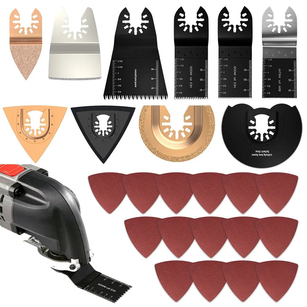 25pcs Oscillating Multi Tool Saw Blades for Renovator Power Tools for Fein Multimaster Renovator Tools Accessories
25pcs Oscillating Multi Tool Saw Blades for Renovator Power Tools for Fein Multimaster Renovator Tools Accessories